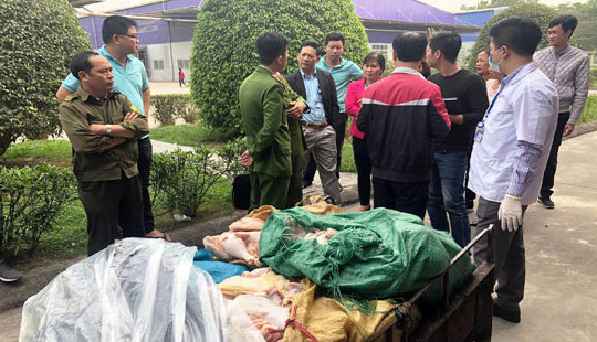 Công bố kết luận chất lượng thực phẩm chế biến vụ công nhân ở Ninh Bình