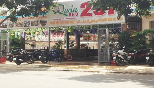 Điều tra vụ nổ súng ở quán nhậu giữa 2 nhóm thanh niên
