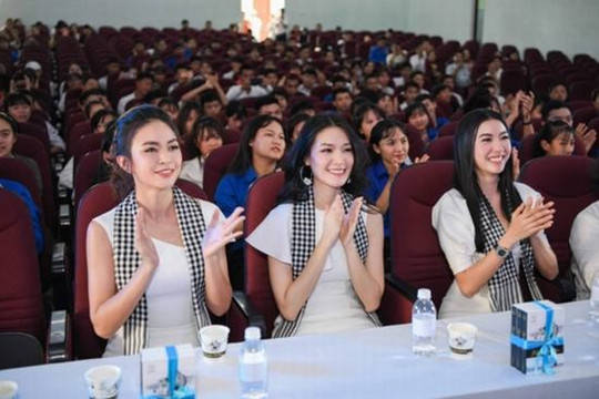 Hoa hậu Thùy Dung đọ sắc với Mâu Thủy, Thúy Vân tại Đắk Lắk