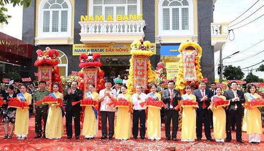 Nam A Bank khai trương liên tiếp hai chi nhánh mới tại Đắk Nông và Long An