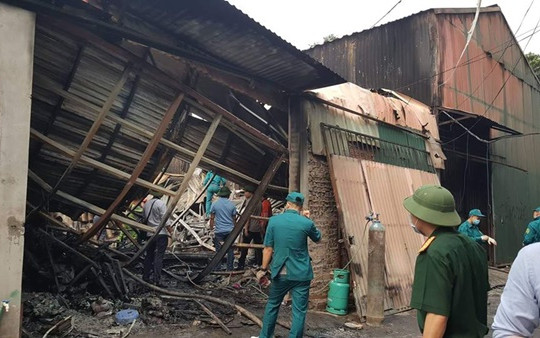 Công an thông tin về vụ cháy 8 người chết ở Hà Nội