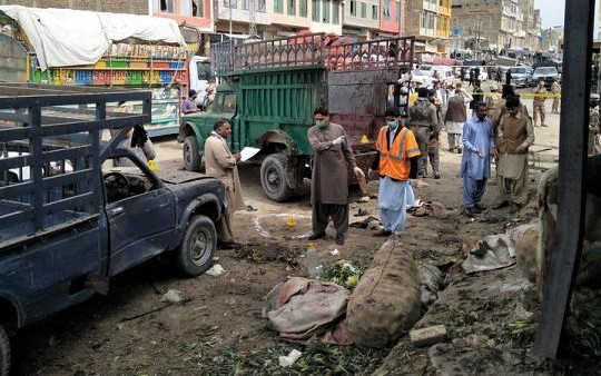 Pakistan: Nổ bom kinh hoàng tại khu chợ ngoài trời, gần 50 người thương vong