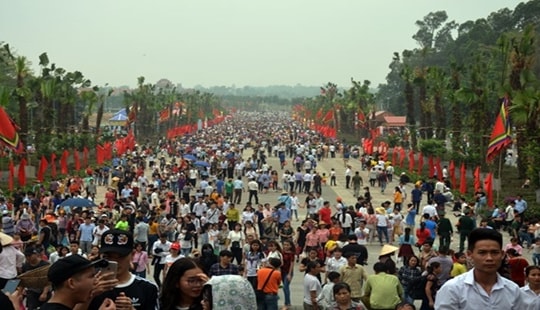 Hàng ngàn người tham gia bảo vệ an ninh Lễ hội Đền Hùng 2019