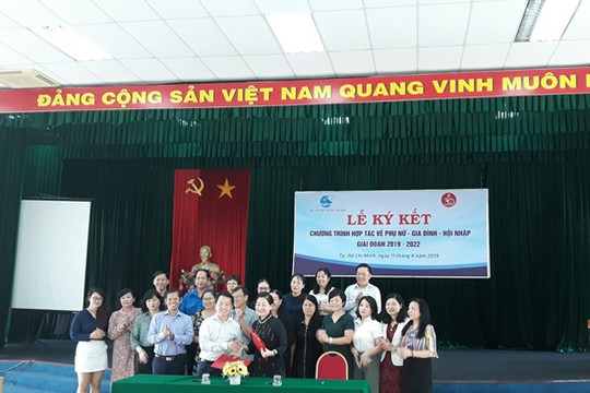 Saigon Co.op và Hội LHPN Việt Nam ký kết hợp tác về phụ nữ - gia đình và hội nhập
