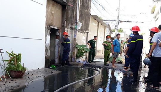 Một phụ nữ 60 tuổi tử vong trong căn nhà bốc cháy