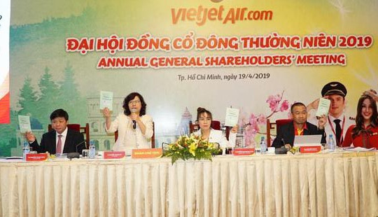 Vietjet đặt kế hoạch tăng trưởng mạnh doanh thu vận tải hàng không