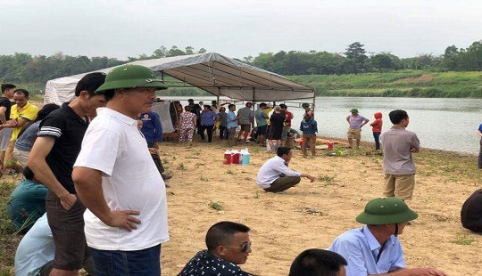 Đã tìm thấy thi thể 3 học sinh đuối nước ở Nghệ An