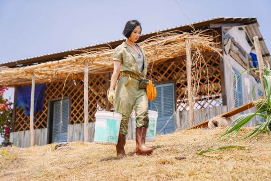 Miu Lê trở lại với hình ảnh cô gái biển đảo “bụi bặm” trong phim mới