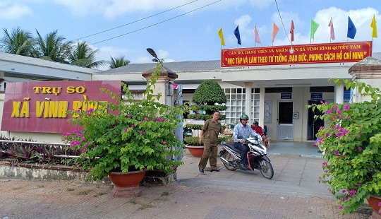 Kỷ luật Bí thư Đảng uỷ xã Vĩnh Bình