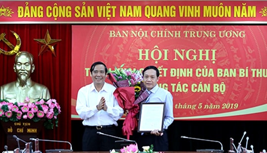 Ban Bí thư bổ nhiệm Phó Trưởng Ban Nội chính Trung ương