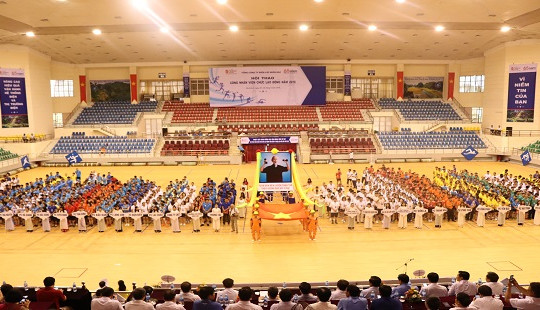 EVNNPC: Khai mạc Hội thao công nhân viên chức lao động năm 2019