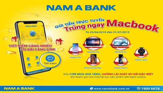 Ngân hàng tung chiêu hút khách bằng tiền gửi trực tuyến