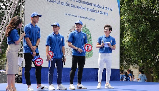 Quang Hải, Bùi Tiến Dũng, Văn Hậu kêu gọi không hút thuốc lá vì sức khỏe cộng đồng