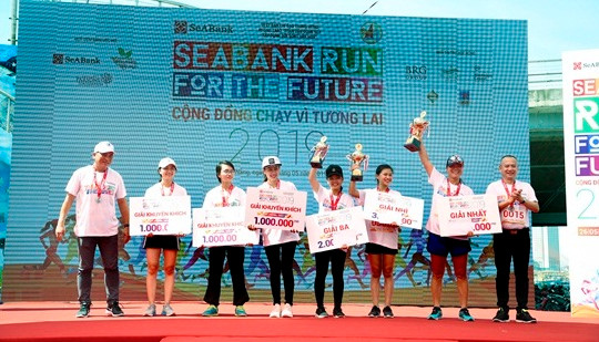 Khởi động chuỗi giải chạy  “Cộng đồng chạy vì tương lai - Seabank run for the future 2019”