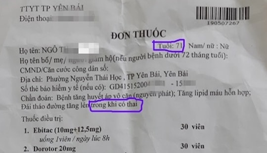 Đi khám bệnh, cụ bà 71 tuổi bất ngờ với chẩn đoán có thai