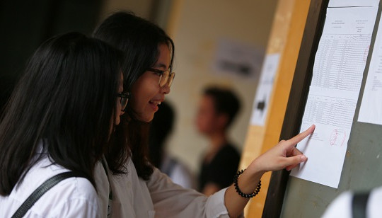 22 điểm mới vào được lớp chuyên Toán của Trường THPT Chuyên Khoa học Tự nhiên