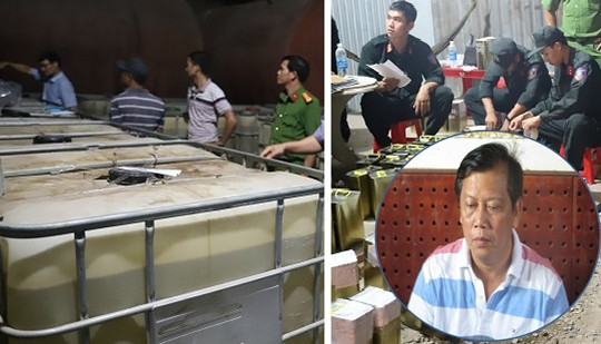 Bộ Công an thông tin vụ triệt phá đường dây sản xuất xăng giả quy mô lớn