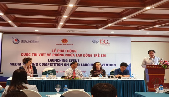 Phát động cuộc thi viết về phòng ngừa lao động trẻ em