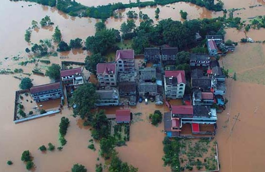 Mưa lũ kinh hoàng tại Trung Quốc, 19 người thiệt mạng