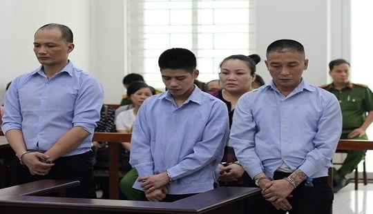 Hàng loạt bị cáo lĩnh án tử trong đường dây mua bán trái phép chất ma túy