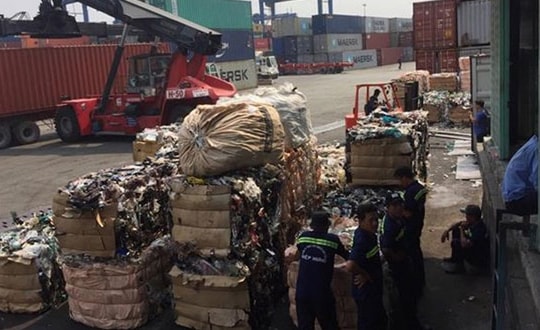 Công ty Cổ phần Vĩnh Thành bị khởi tố về tội nhập khẩu trái phép phế liệu