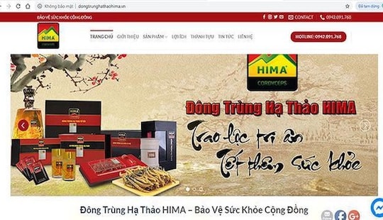 Quảng cáo sai, Công ty Cổ phần Đông Trùng Hạ Thảo bị phạt 150 triệu đồng
