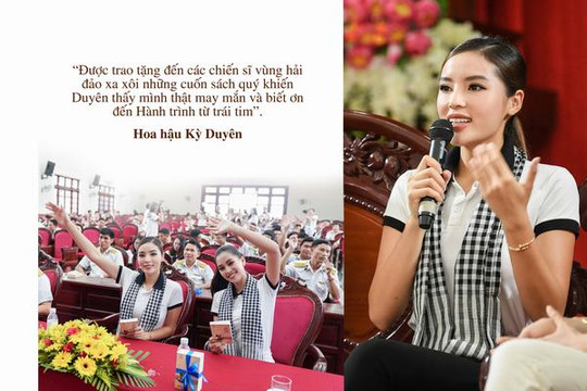 Câu nói ấn tượng của Mỹ Linh, Tiểu Vy khi đến đảo xa