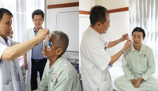 Cựu binh 83 tuổi hiến giác mạc, trao tặng ánh sáng cho 2 người