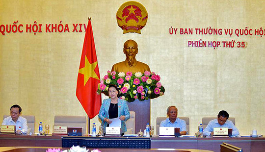 Khai mạc Phiên họp thứ 35 của Ủy ban Thường vụ Quốc hội