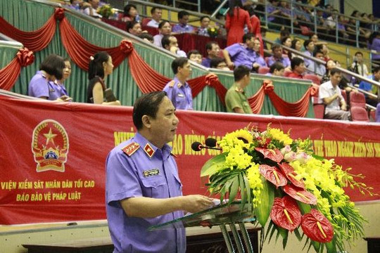 Giải thể thao ngành Kiểm sát - Cúp Báo Bảo vệ pháp luật khởi tranh