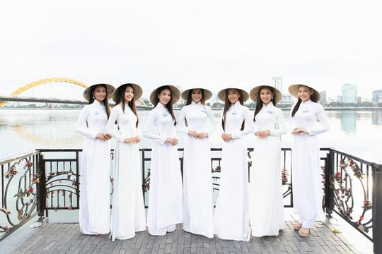 Miss World Việt Nam 2019: Thí sinh khéo léo khoe body phổng phao trong tà áo dài trắng