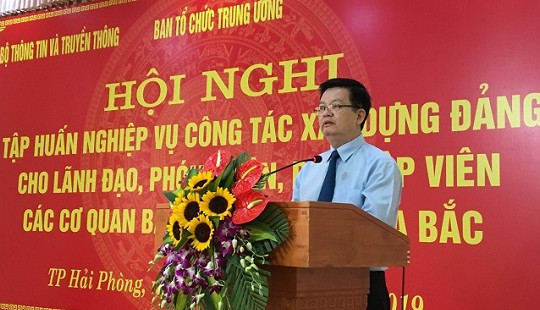 Tập huấn công tác xây dựng Đảng cho đội ngũ báo chí phía Bắc