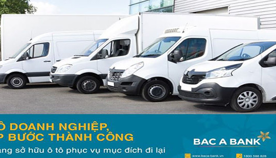 Vay mua ô tô, doanh nghiệp tiếp bước thành công