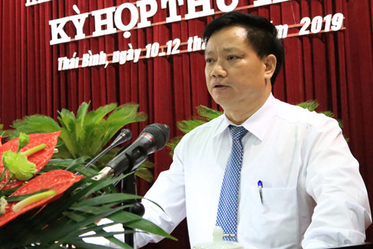 Phê chuẩn Phó Chủ tịch UBND tỉnh Thái Bình