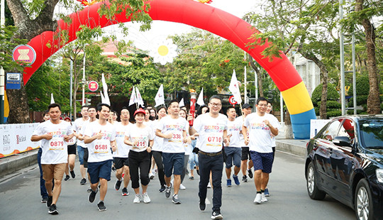 “Seabank run for the future” thu hút hơn 1.300 vận động viên tại Hải Phòng