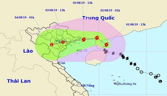 Bộ GD-ĐT gửi công điện khẩn về phòng, chống cơn bão số 3