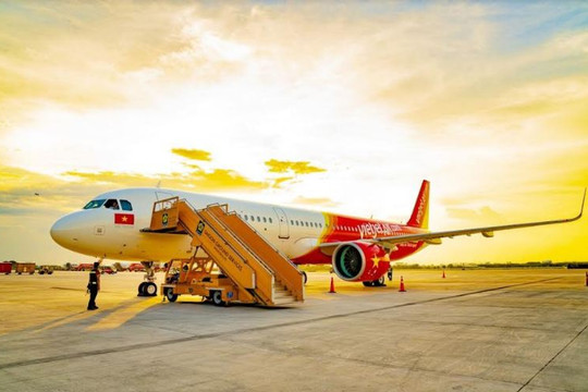 Vietjet: Doanh thu vận tải hàng không tăng 22% trong nửa đầu năm 2019