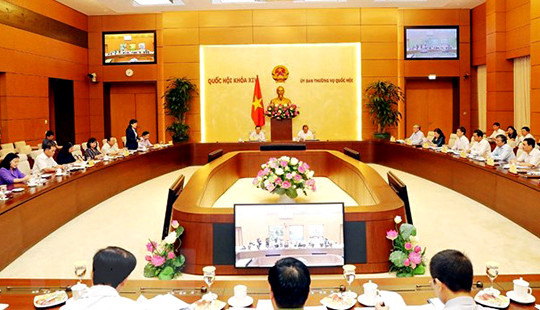 Khảo sát việc thực hiện Chỉ thị 39 của Ban Bí thư tại Văn phòng Quốc hội và Ban cán sự Đảng TANDTC