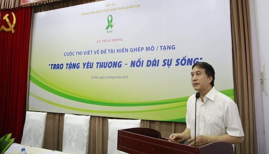 Phát động cuộc thi viết về đề tài hiến, ghép mô tạng