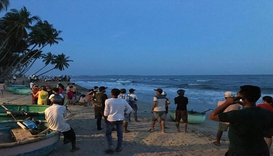 Tìm thấy thi thể 4 nam thanh niên bị sóng biển cuốn trôi ở Bình Thuận