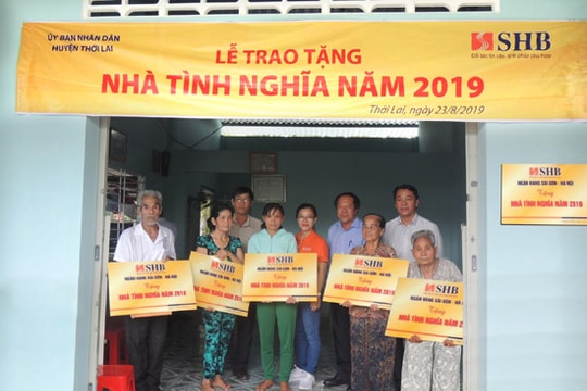 SHB dành 20 tỷ đồng tri ân gia đình có công với cách mạng