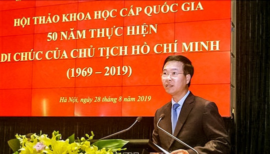 Di chúc của Chủ tịch Hồ Chí Minh: Ngọn đuốc tiếp tục rọi sáng con đường cách mạng Việt Nam