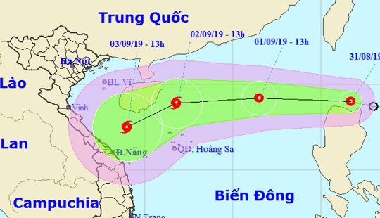 Chủ động ứng phó với áp thấp nhiệt đới trên biển Đông