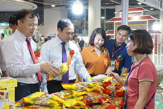 Trên 400 gian hàng tham gia Hội chợ OCOP khu vực phía Bắc