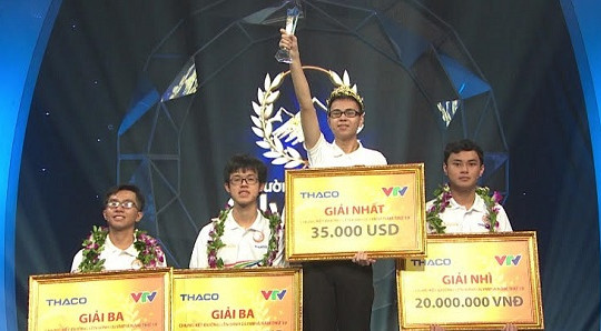 Trần Thế Trung giành vòng nguyệt quế Olympia năm 2019
