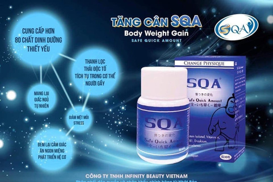 Sẽ xử lý các cá nhân kinh doanh viên uống tăng cân SQA