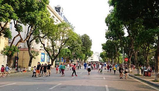 Hà Nội đề xuất cấm ô tô, xe máy hoạt động quanh hồ Hoàn Kiếm