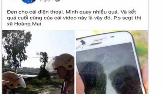 Xúc phạm CSGT trên Facebook, hai người bị phạt 15 triệu đồng