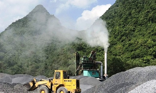 Trạm trộn bê tông ngang nhiên hoạt động dù bị cấm vì ô nhiễm: Sở TNMT Quảng Bình vào cuộc