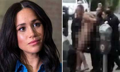 Cháu trai Meghan Markle bị cảnh sát bắt giữ vì khỏa thân, gây mất trật tự công cộng
